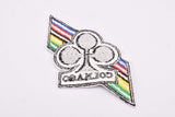 NOS Colnago Club Logo bike fabric patch to sew on,  in 60 x 80 mm