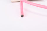 NOS Neon Pink Clark MTB Leichtgleiter bike cable housing with polymer inlay in 6 mm outer and 2.5 mm inner diameter from the 1980s - 1990s