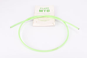 NOS Neon Green Clark MTB Leichtgleiter bike cable housing with polymer inlay in 6 mm outer and 2.5 mm inner diameter from the 1980s - 1990s