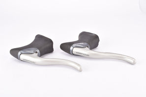 Mint Shimano 105 SC #BL-1055 aero brake lever set with black hoods from 1989