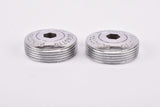 Benotto (Ofmega Competizione) chrom Metal crank set dust caps from the 1970s - 1980s