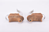 Shimano Dura-Ace M-140/MA-100 first generation brake levers with brown hoods from the 1970s