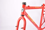 Red Kettler Alu-Rad Adventure XR Aluminum Hardtail Mountainbike frame with steel fork in 51 cm (c-t) / 44 cm (c-c) from the 1990s