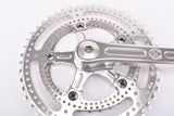 VeloOrange Grand Cru Drillium 110 Fluted Double Crankset, Silver