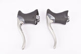 Mint Shimano 105 SC #BL-1055 aero brake lever set with black hoods from 1989