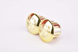 NOS Golden Cinelli winged logo handlebar Barend Plugs