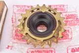 NOS/NIB Regina Extra Oro-BX 5-speed Freewheel with 13-21 teeth and english thread from 1985