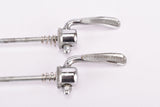 Shimano first generation Dura-Ace #HA-100 / #7100 quick release set, front and rear Skewer from the 1970s - 1980s
