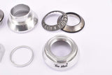 NOS/NIB Tien Hsin silver 1" triple sealed threaded needle bearing Headset