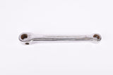 Solida cottered chromed steel left crankarm in 170 mm with french thread from the 1970s