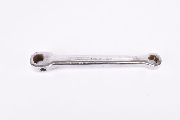 Solida cottered chromed steel left crankarm in 170 mm with french thread from the 1970s