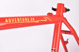 Red Kettler Alu-Rad Adventure XR Aluminum Hardtail Mountainbike frame with steel fork in 51 cm (c-t) / 44 cm (c-c) from the 1990s