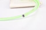 NOS Neon Green Clark MTB Leichtgleiter bike cable housing with polymer inlay in 6 mm outer and 2.5 mm inner diameter from the 1980s - 1990s
