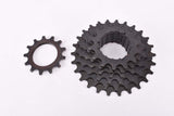 NOS Black Suntour 7-speed Accushift Plus (AP) Cassette with 13-26 teeth from the 1990s
