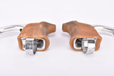Shimano Dura-Ace M-140/MA-100 first generation brake levers with brown hoods from the 1970s