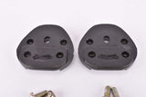 NOS Sidi slotted shoe plate black pedal cleat with adjustable angle for toe clip pedals (2 Point)