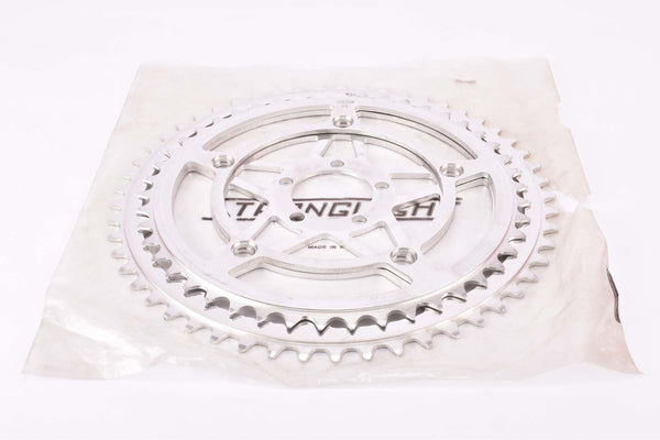 NOS Stronglight 49D Chainring Set with 53/46 teeth and 50.4 / 122   mm BCD from the 1950s - 1970s