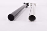 VeloOrange Grand Cru 0 Setback Seatpost, 27.2mm, Black and Silver