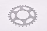 NOS Shimano 600 / 600 New EX Uniglide stain silver Cog (3 Splines), freewheel sprocket with 28 teeth  from the 1970s - 1980s