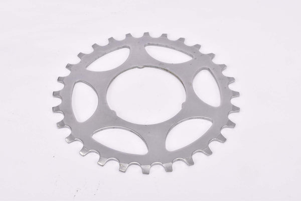 NOS Shimano 600 / 600 New EX Uniglide stain silver Cog (3 Splines), freewheel sprocket with 28 teeth  from the 1970s - 1980s