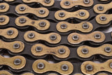 Union Rennkette Schaltungskette #259 special plated golden Chain in 1/2" x 3/32" with 108 links