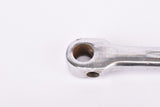 Solida cottered chromed steel left crankarm in 170 mm with french thread from the 1970s