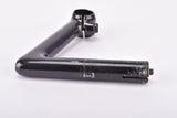 Black 3ttt mod. 78 Criterium Stem in 130 mm with 25.8 mm bar clamp from the 1970s - 1980s
