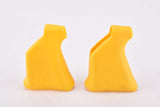 NOS CLB Super Professionnel / Profil yellow aero brake lever hoods 1980s