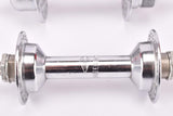 NOS Weco Nabe Chrome plated steel Hub set with english thread (BSA) solid axle and 36 holes from the 1950s - 1970s