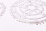NOS Stronglight 49D Chainring Set with 53/46 teeth and 50.4 / 122   mm BCD from the 1950s - 1970s