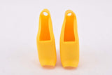 NOS CLB Super Professionnel / Profil yellow aero brake lever hoods 1980s