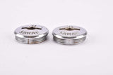 SR Sakae Ringyo chromed metal crank Dust Cap 1970s - 1980s
