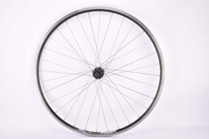 Black 28" (622-13) Rigida Flyer 32 holes Rear Wheel with Clincher Rim and Shimano 8-speed / 9-speed / 10-speed Hyperglide Freehub from the 2000s