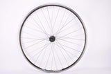 Black 28" (622-13) Rigida Flyer 32 holes Rear Wheel with Clincher Rim and Shimano 8-speed / 9-speed / 10-speed Hyperglide Freehub from the 2000s
