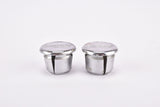 Very Rare Vintage 3ttt silver Chrome handlebar Barend end plugs