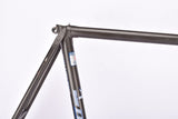 Metalic Black Benotto (Model 2700 Pista Professional??) vintage steel track bike frameset in 62.5 cm (c-t) / 61 cm (c-c) with Columbus Cromor tubing and Campagnolo dropouts from the 1990s