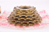 NOS/NIB Regina Extra Oro-BX  6-speed Freewheel with 13-22 teeth and english thread from 1988