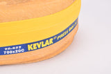 NOS/NIB Gommitalia Iris Yellow Kevlar Skinwall folding Tire Set (clincher) in 20-622mm (28" / 700x20C) from the 1990s - 2000s