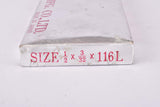 NOS/NIB Izumi ESH 5-/ 6-/ 7-speed Bicycle chain with 116 links in 1/2x3/32 for easy running