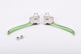 Weinmann AG Touring Handlebar Brake Lever Set green anodized from the 1970s