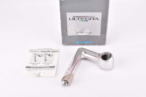 NOS/NIB Shimano 600 Ultegra #HS-6400 Handle Stem aero dynamic one key release stem in 90mm length with 26.0mm bar clamp size from 1991