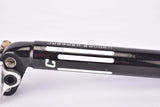 black anodized Campagnolo Leggero Record #1044 Panto Chesini Seatpost with 27.2 mm diameter from the 1980s