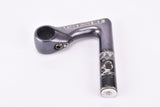 Black / dark anodized Chesini Precision pantographed 3ttt Record 84 #AR84 Stem in size 100mm with 25.8mm bar clamp size from the 1980s