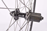 Black 28" (622-13) Rigida Flyer 32 holes Rear Wheel with Clincher Rim and Shimano 8-speed / 9-speed / 10-speed Hyperglide Freehub from the 2000s