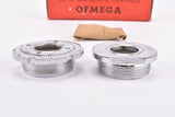 NOS/NIB First Generation Ofmega Competizione Bottom Bracket in 117 mm, with english thread (BSA) from the 1960s - 1970s