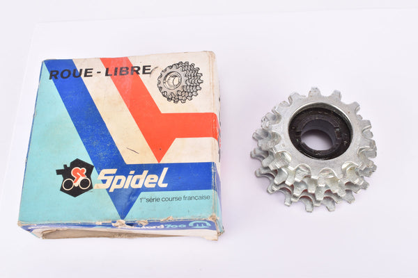 NOS/NIB Spidel "Roue-Libre" Maillard 700, Maillard 700 Course 6-speed Freewheel with 13-18 teeth and english thread from 1982