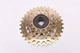 NOS Suntour Pro Compe #PC-5000 golden 5-speed Freewheel with 14-32 teeth and english thread from 1979