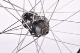 Black 28" (622-13) Rigida Flyer 32 holes Rear Wheel with Clincher Rim and Shimano 8-speed / 9-speed / 10-speed Hyperglide Freehub from the 2000s