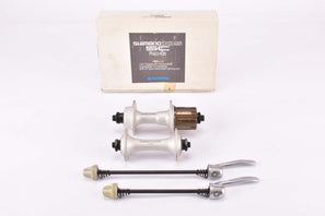 NOS/NIB Shimano 105 SC #HB-1055 & #FH-1055 6-speed and 7-speed Uniglide (UG) and Hyperglide (HG) hubset with 36 holes from the 1990s