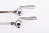 Campagnolo pre cpsc quick release set Record / Super Record, #1001/3 & #1006/8 front and rear Skewer for 100 / 120 mm 1950s - 1970s
